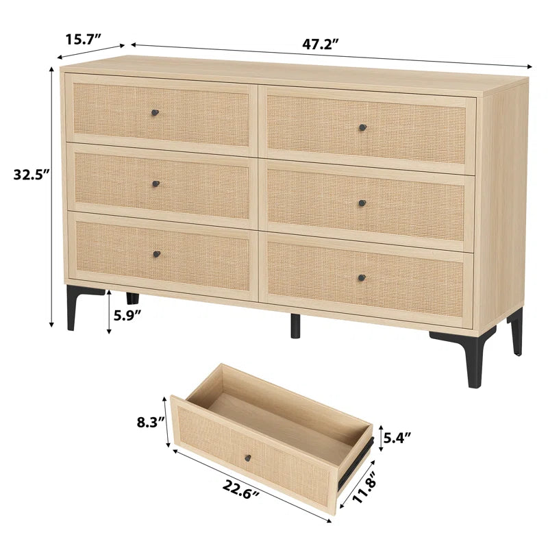 6 Drawer Dresser Dresser