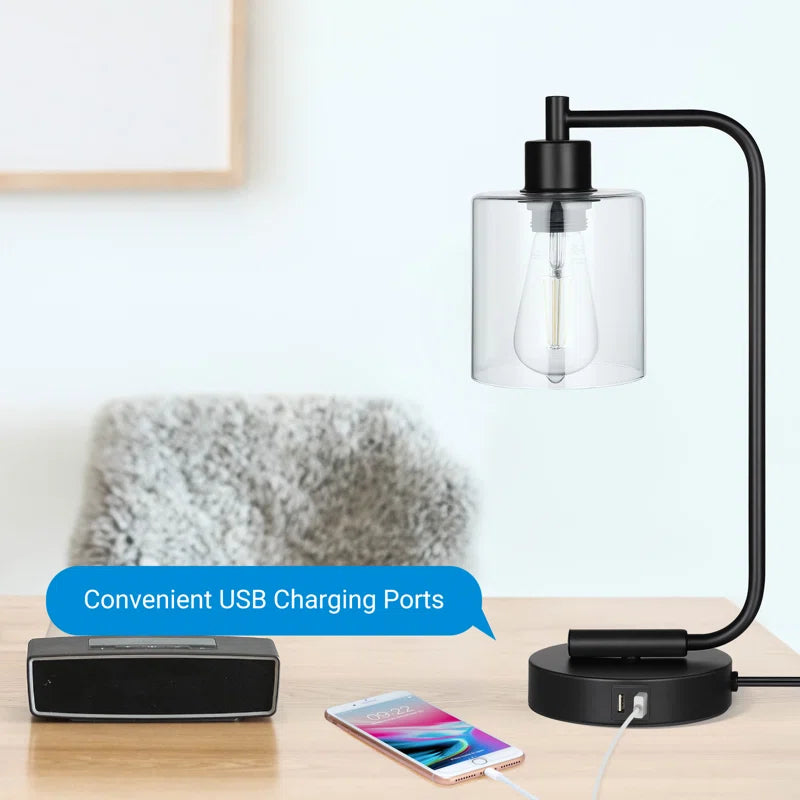 Touch Control Table Lamp Set with USB