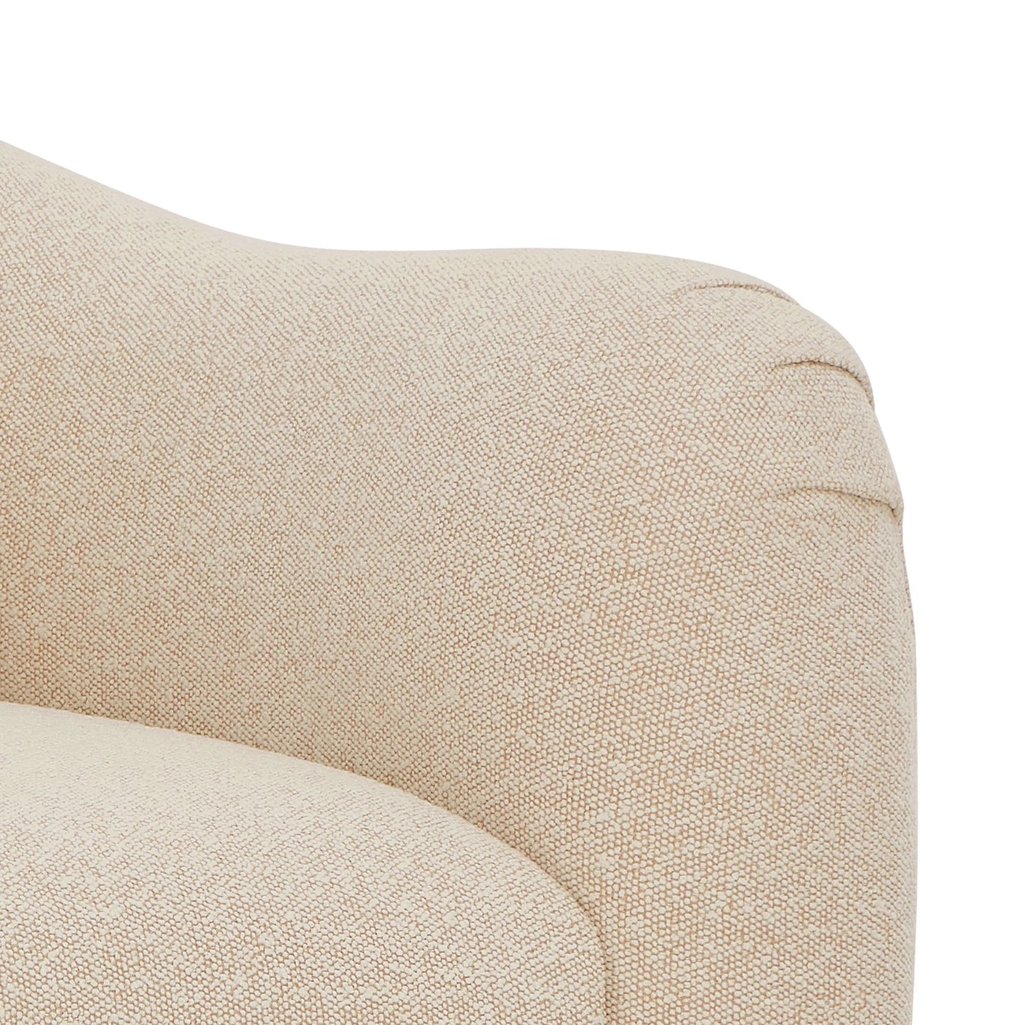 Barrymore Teddy Accent Chair by Drew Barrymore, Cream Tweed
