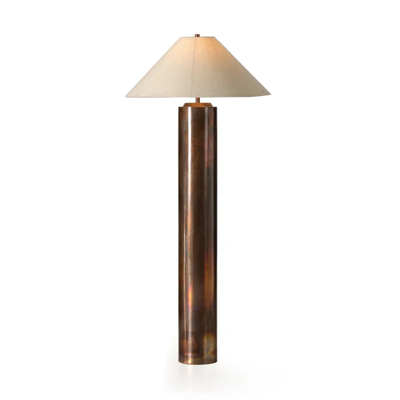 66.5'' Iridescent Acid Wash Novelty Floor Lamp