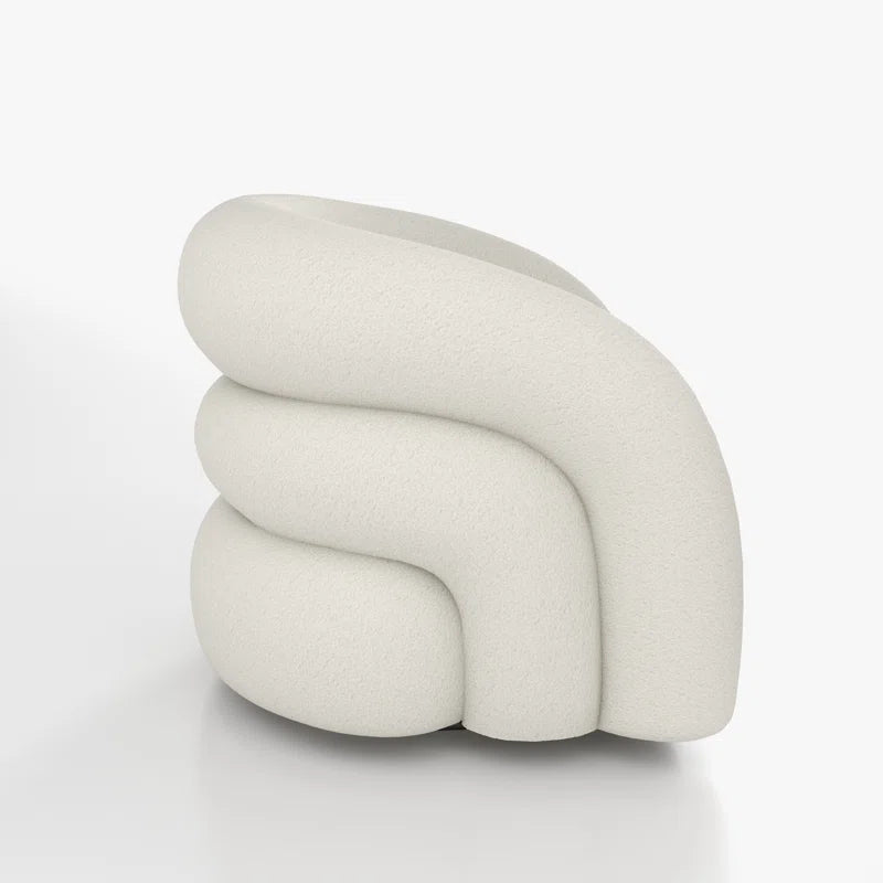 Coyle Upholstered Swivel Barrel Chair