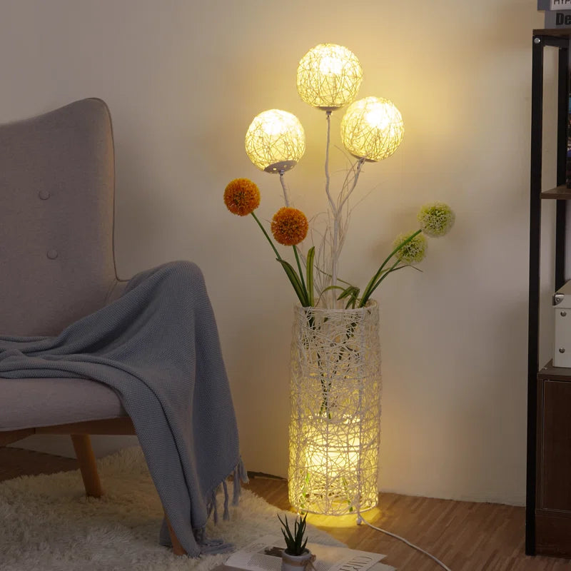 Coto 42.9'' White Novelty Floor Lamp