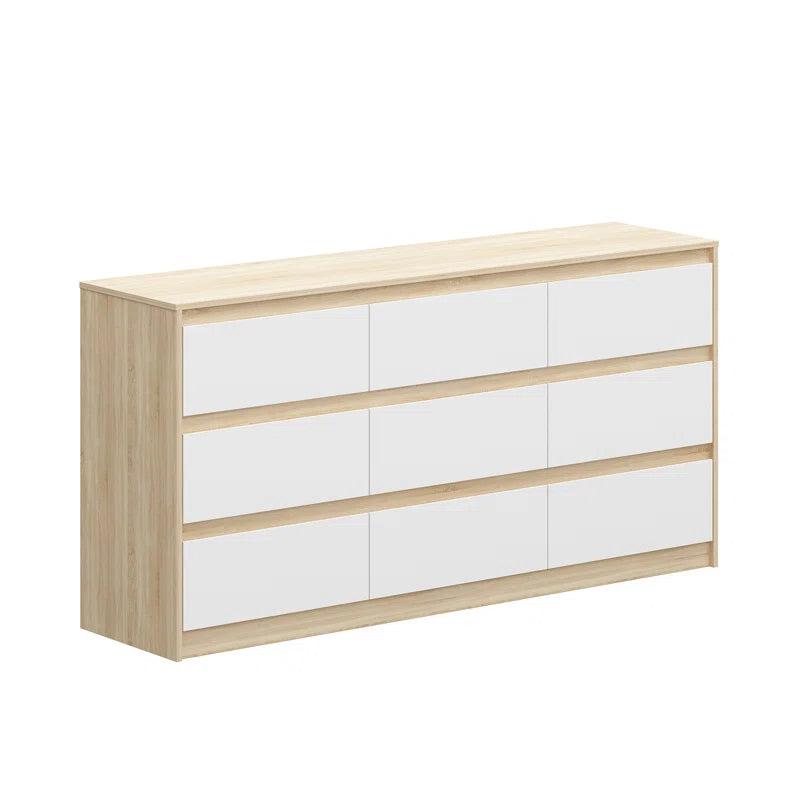 63'' W 9 - Drawer Dresser