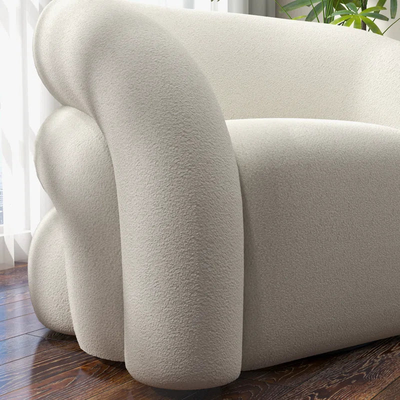 Coyle Upholstered Swivel Barrel Chair
