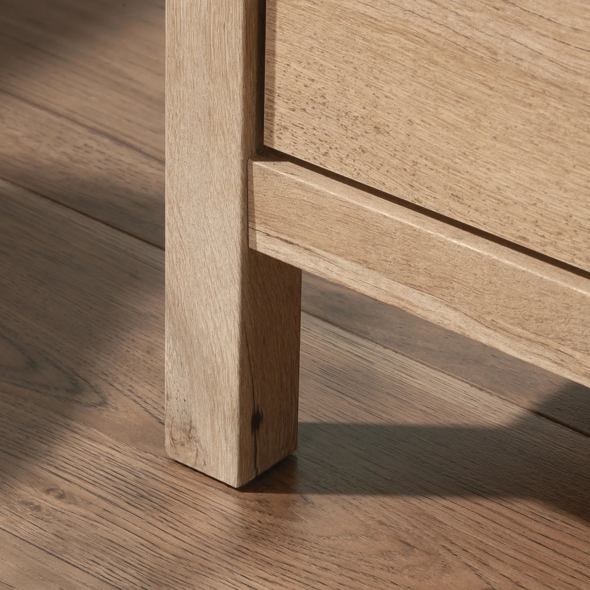 Pacific View 6-Drawer Bedroom Dresser, Prime Oak Finish