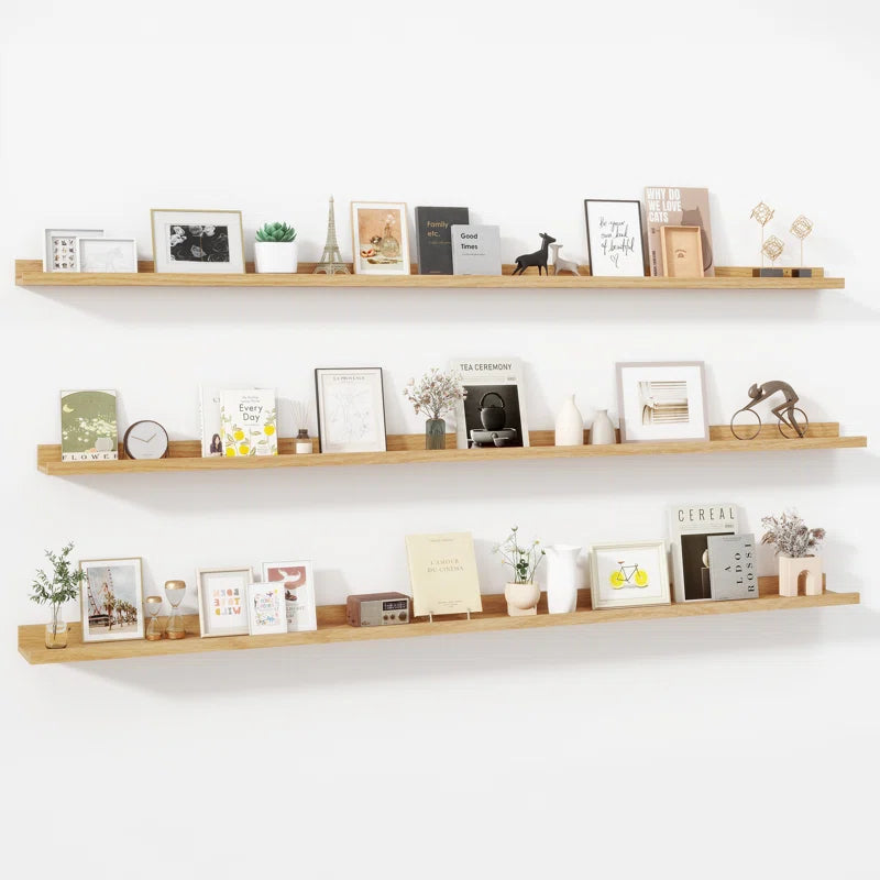 Wall-Mounted Floating Shelves for Bedroom, Living Room