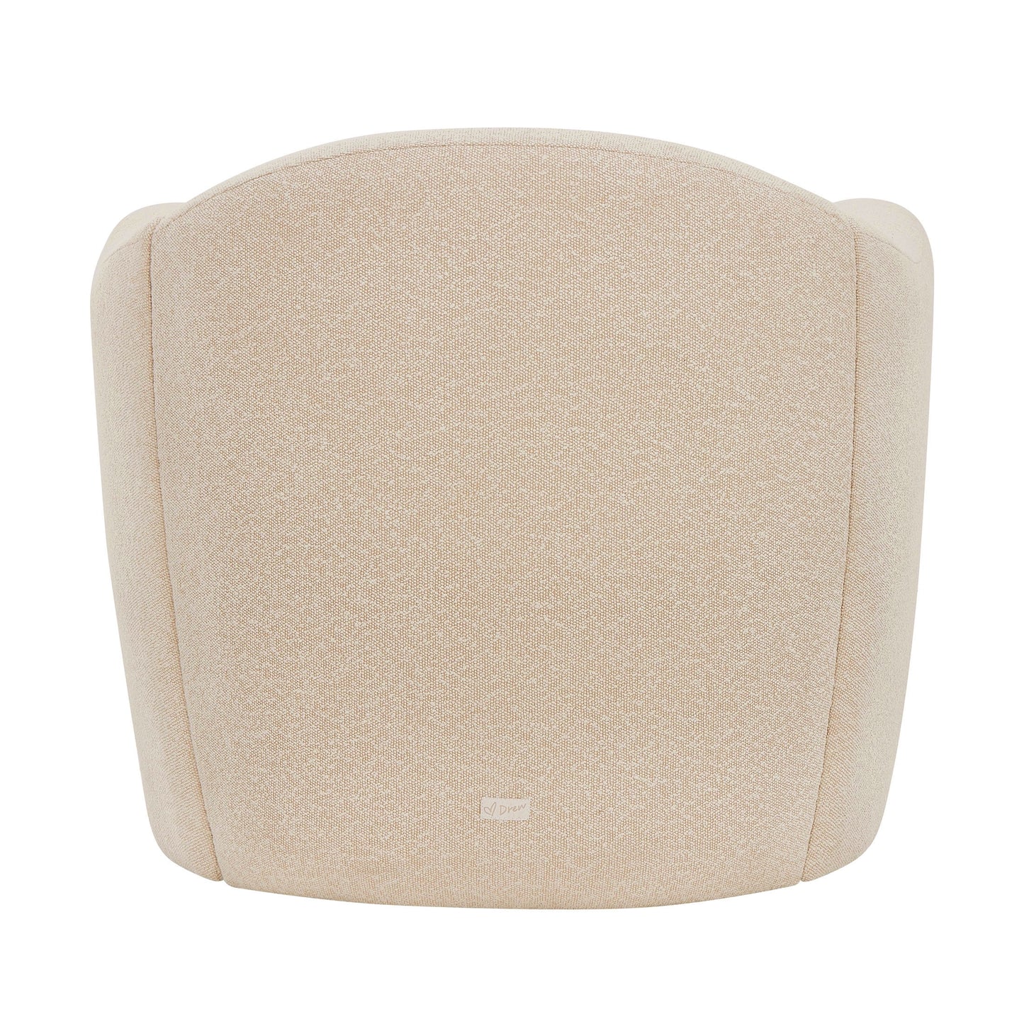 Barrymore Teddy Accent Chair by Drew Barrymore, Cream Tweed