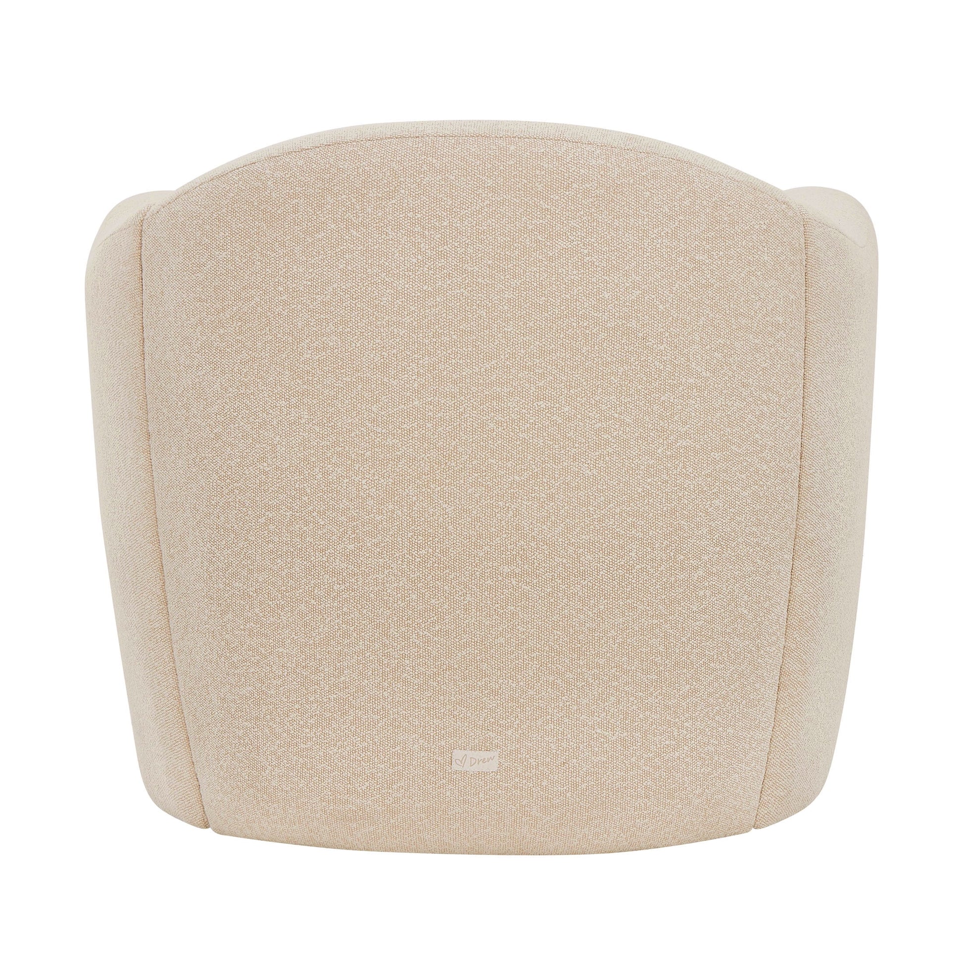 Barrymore Teddy Accent Chair by Drew Barrymore, Cream Tweed
