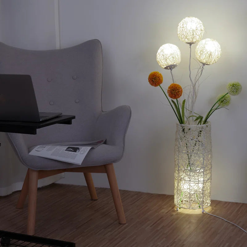 Coto 42.9'' White Novelty Floor Lamp