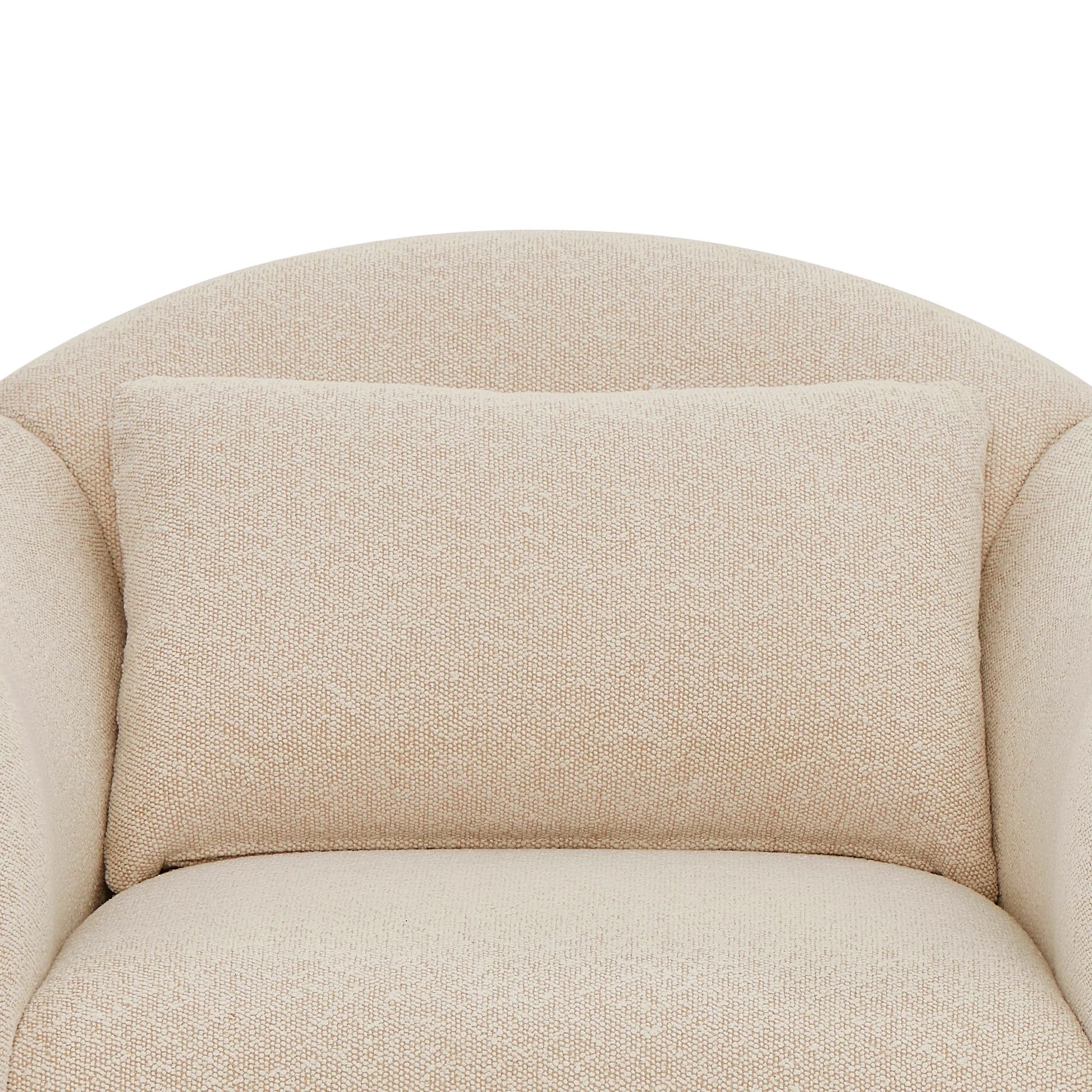 Barrymore Teddy Accent Chair by Drew Barrymore, Cream Tweed