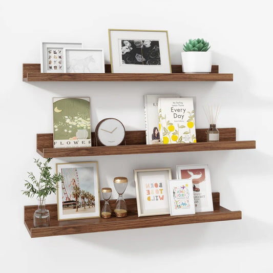 Wall-Mounted Floating Shelves for Bedroom, Living Room