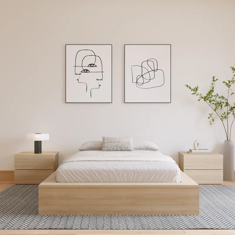 Hamdija Platform Bed