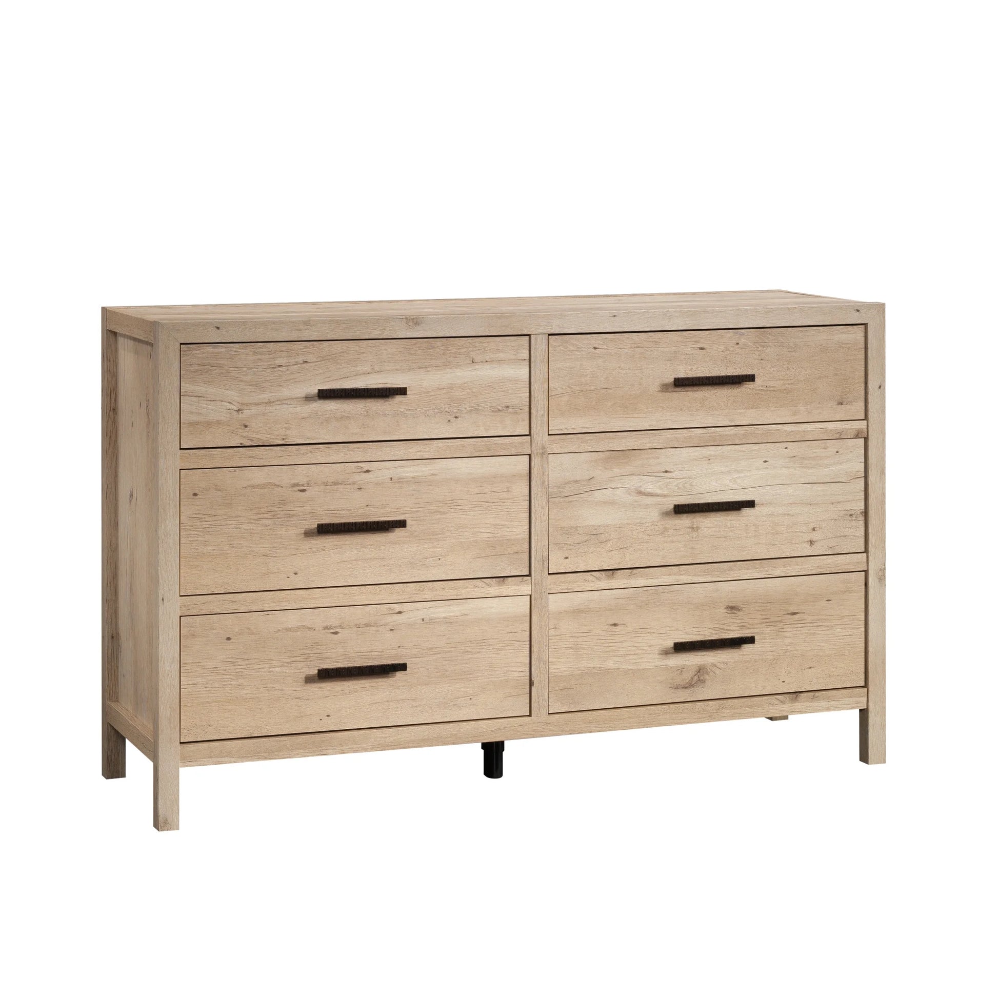 Pacific View 6-Drawer Bedroom Dresser, Prime Oak Finish