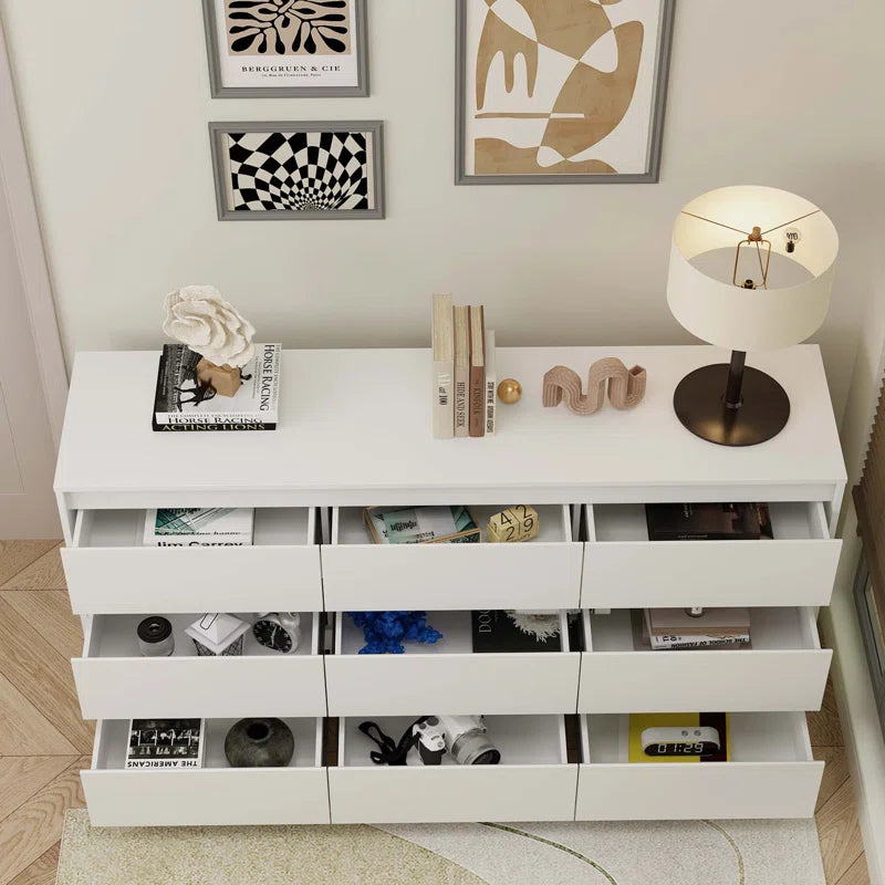 63'' W 9 - Drawer Dresser