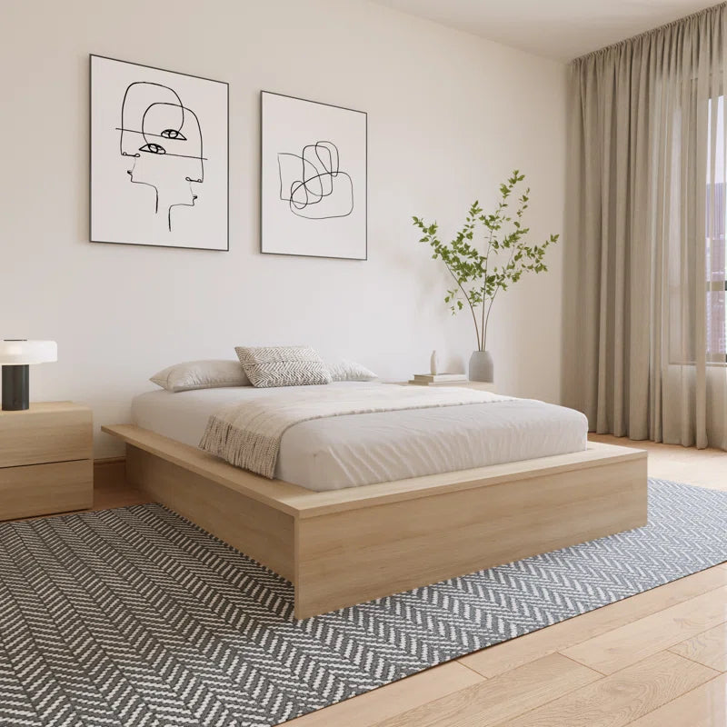 Hamdija Platform Bed