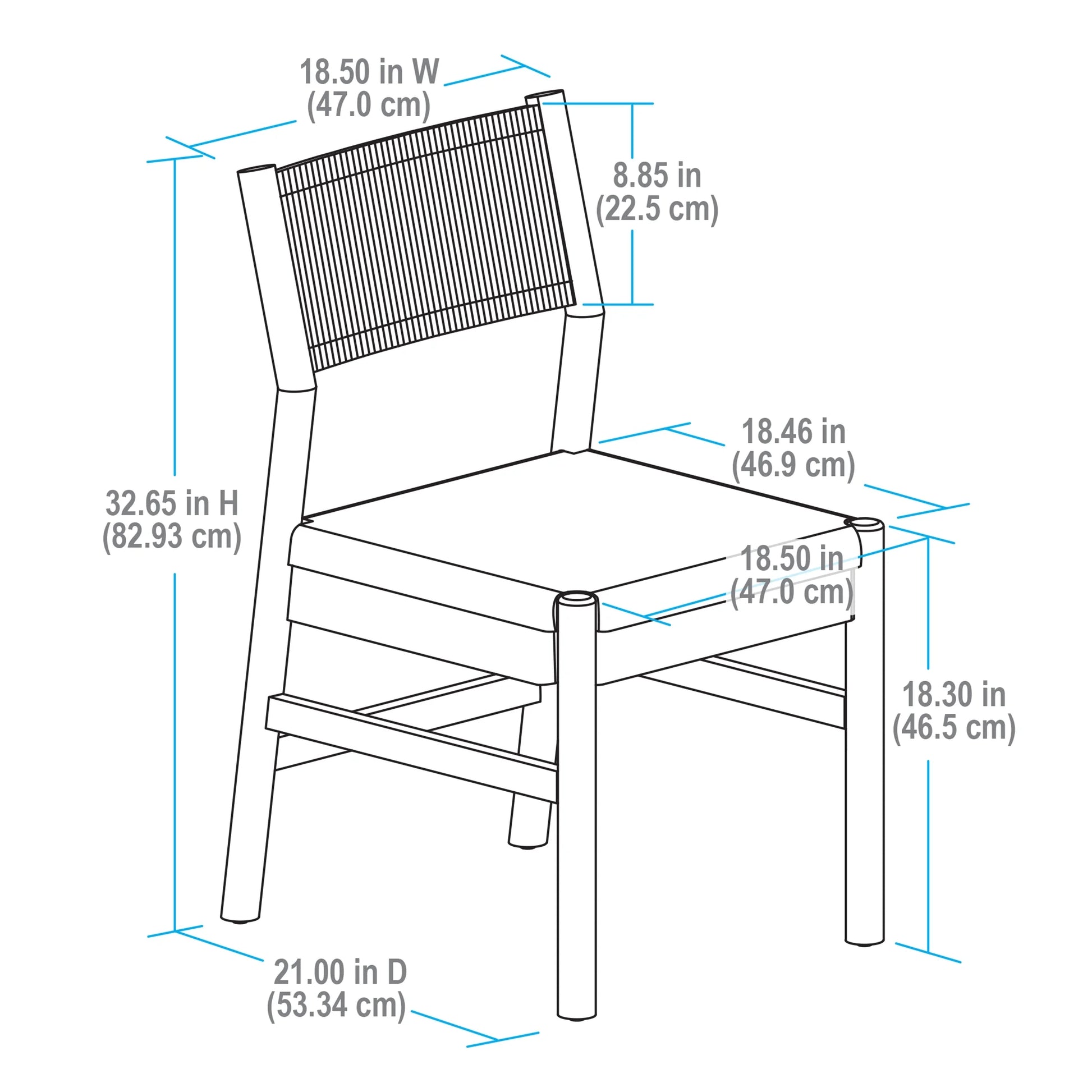 Lillian Fluted Dining Chairs 2 Pack, Pine and Cream