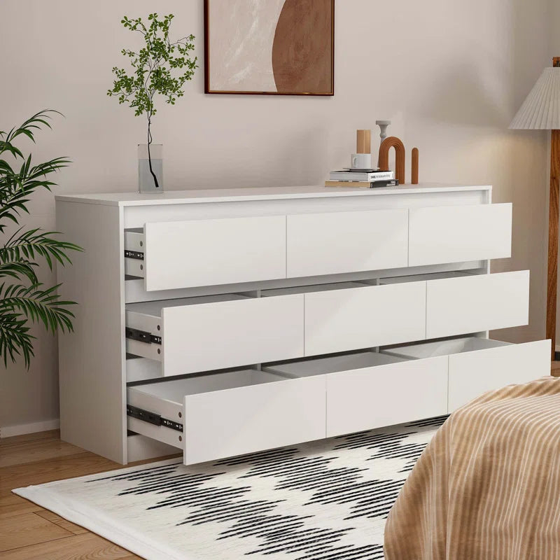 63'' W 9 - Drawer Dresser