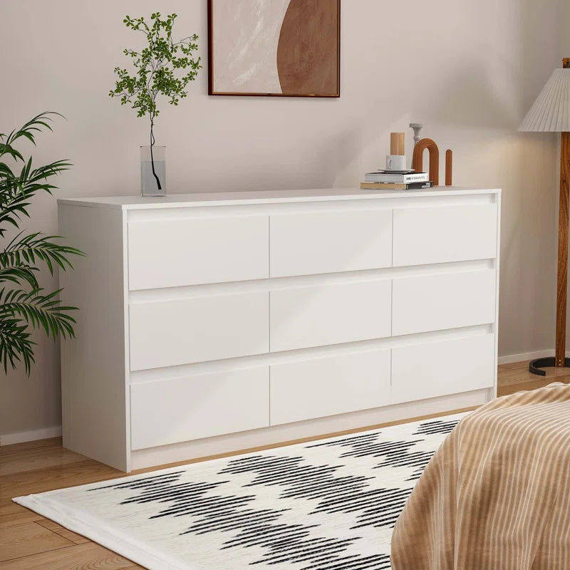 63'' W 9 - Drawer Dresser