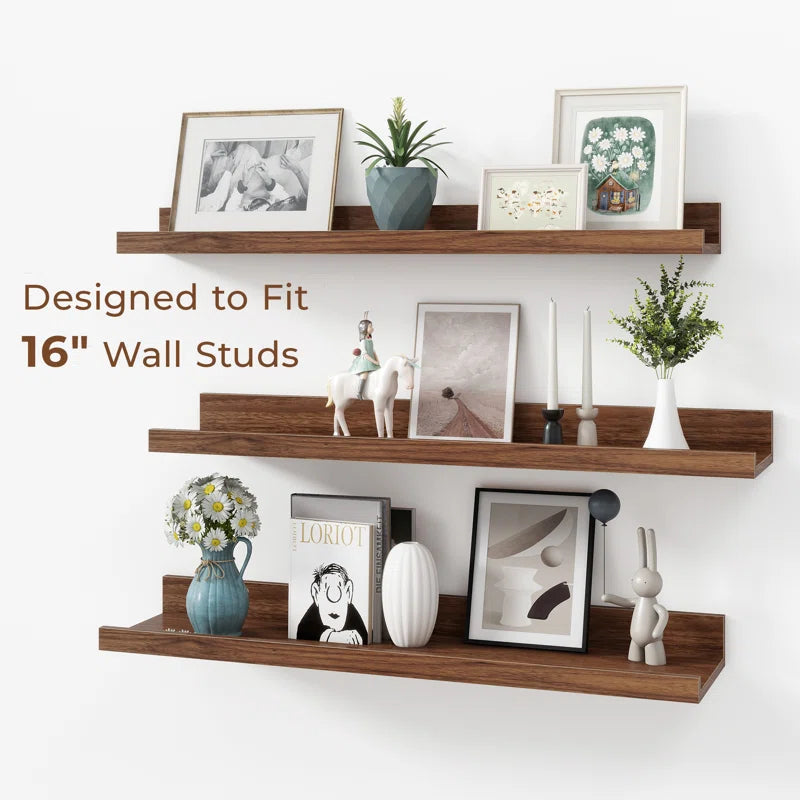 Wall-Mounted Floating Shelves for Bedroom, Living Room