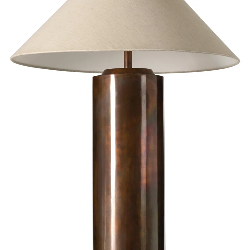66.5'' Iridescent Acid Wash Novelty Floor Lamp